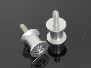 Rear stand bobbins, Silver, M8, Assy