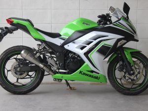 Set, Pipe, Full Race System, Ninja 250R, Moto Maggot Silencer