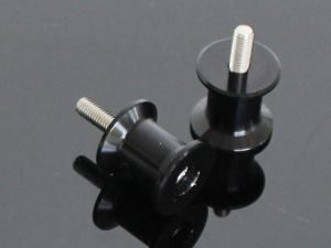 Rear Stand Bobbins, Black, M6, Assy.