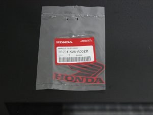 Decal, Right Wing, MSX125, Type 10, Black on Red Scheme