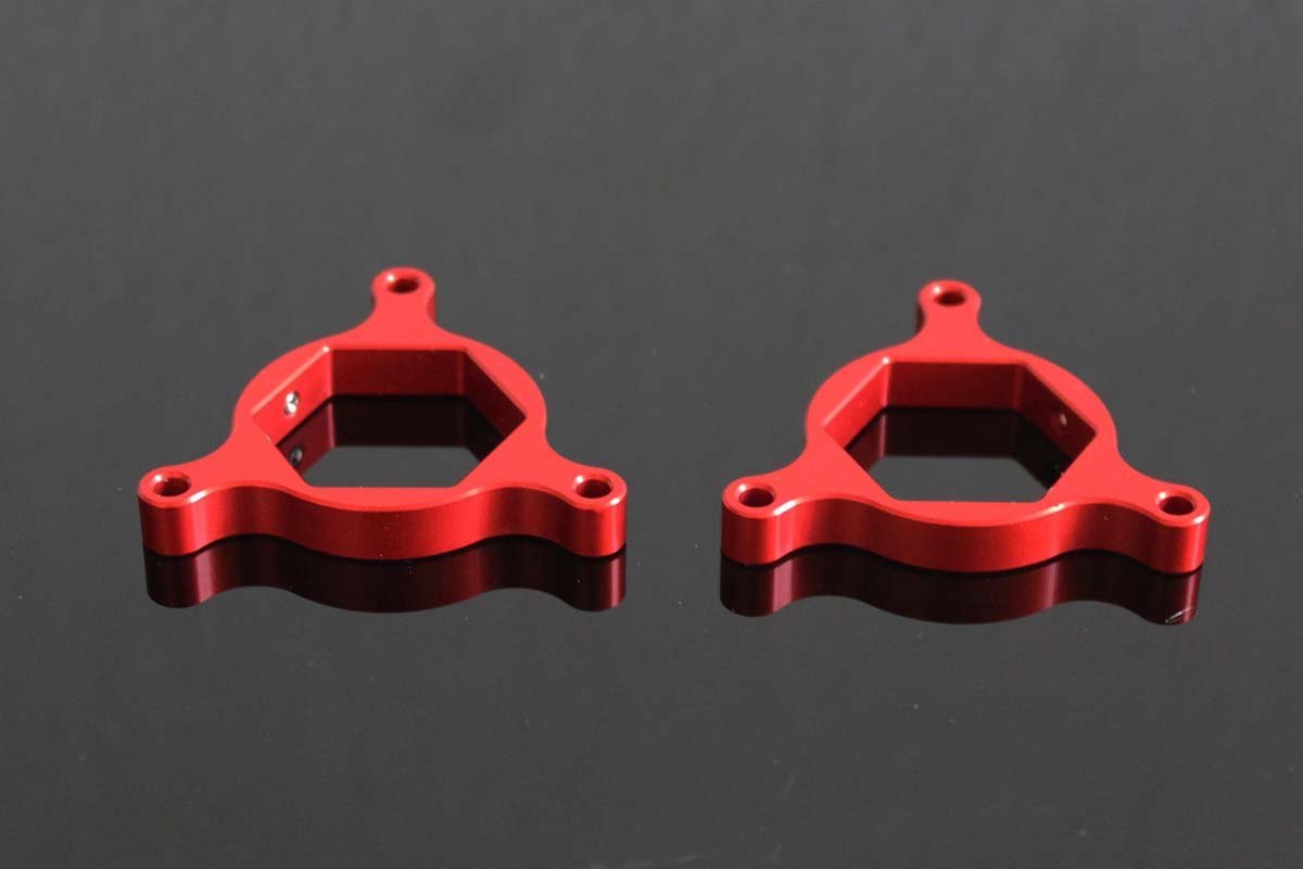 Front Fork Preload Adjuster 22mm., Red - Image 2