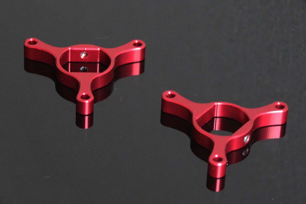 Front Fork Preload Adjuster 14mm., Red