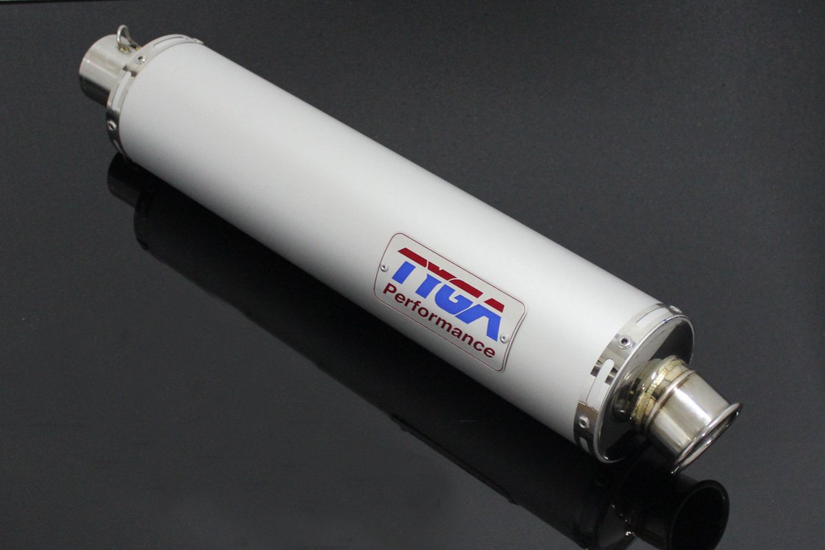 Set, Pipe, Full Race System, NC30/35, Round Aluminium Silencer - Image 3