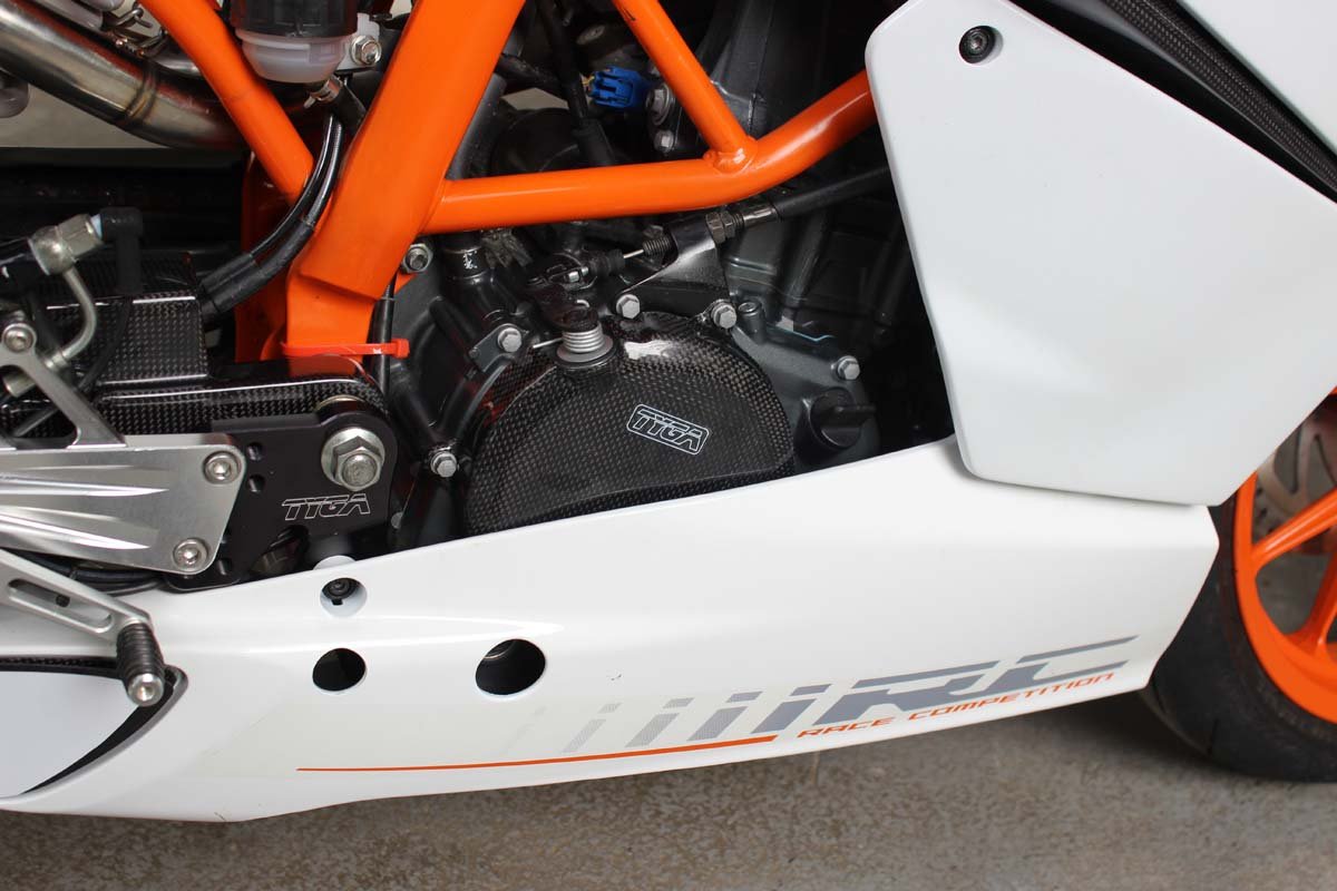 Engine Cover, (Carbon), Right, KTM Duke 250/390 RC250/390 - Image 4
