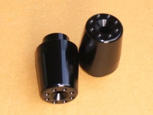 Bar End Weights, Pair, Black, CBR125/150