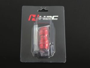 Handlebar End Weight, Red, Pair