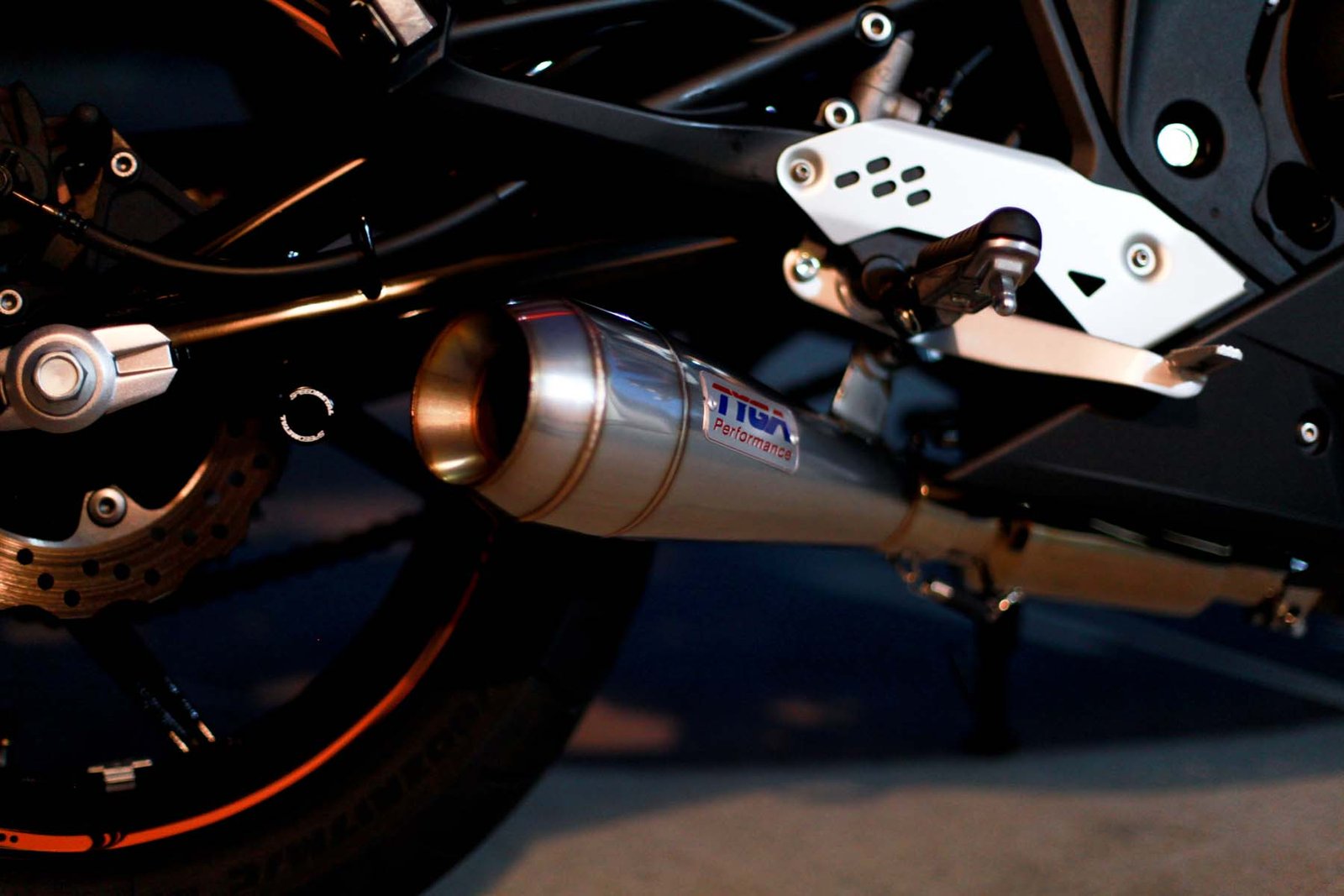 Set, Pipe, Half, Race System, ER6, Moto Maggot Silencer - Image 4