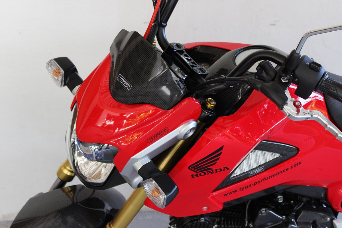 Bikini Fairing (GRP), MSX125 Grom, Red - Image 3