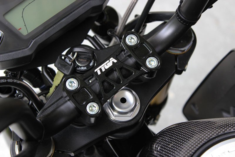 Handlebar Clamp, Monkey 125, MSX125 Grom, Black - Image 4