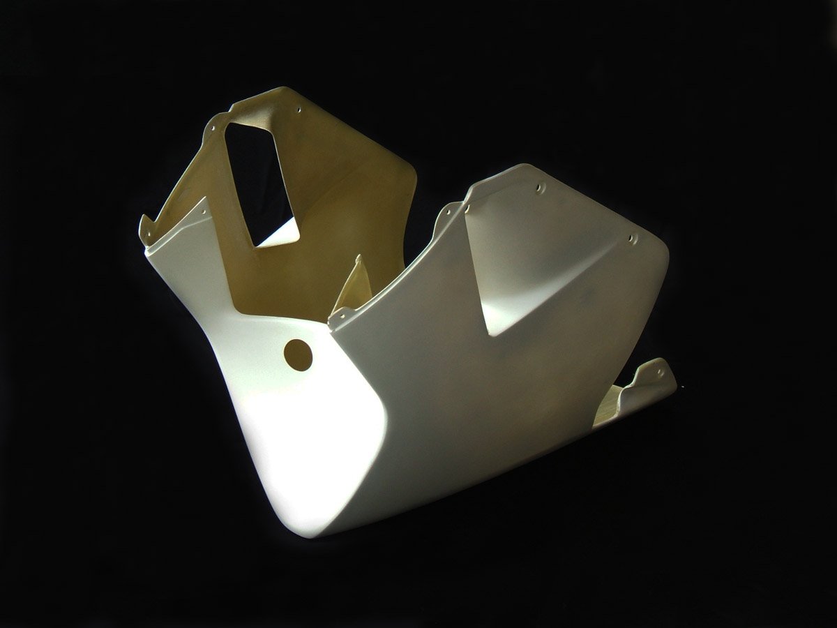 Lower Cowling (GRP), NSR250 Tyga, Race, Stock Shape, Assy.