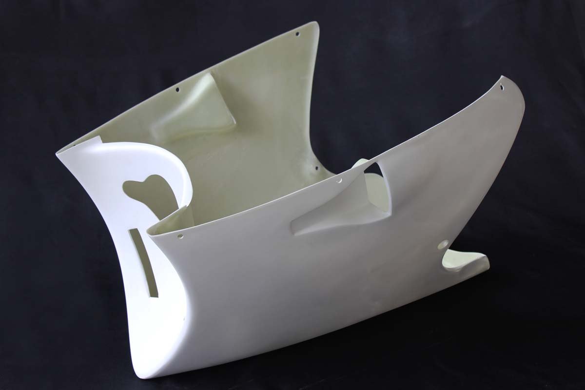 Lower Cowling (Race, GRP), VJ22, Stock Shape, Assy.