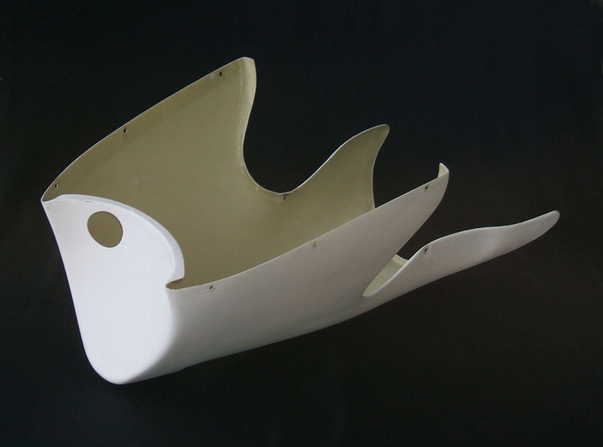 Lower Cowling (GRP),NSR250, GP2010, Assy.