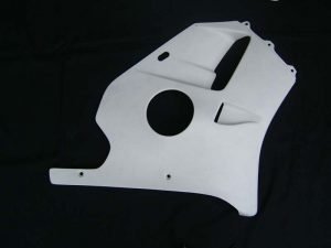 Lower Cowling (GRP), MC22 Stock Shape, Right