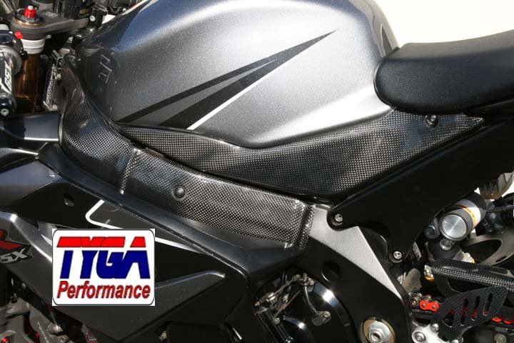 Tank In-Fill Panels Pair (Carbon), Suzuki GSX-R1000 K5-K6 - Image 2
