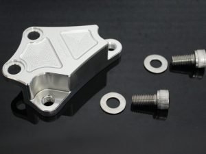 Bracket, Front Brake, 40 mm Brembo Conversion, Silver, Yamaha R25/R3