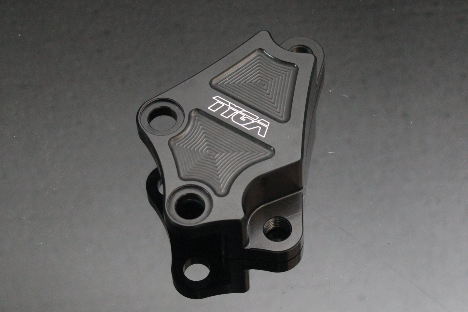 Bracket, Front Brake, 40 mm Brembo Conversion, Black, Yamaha R25/R3 - Image 2