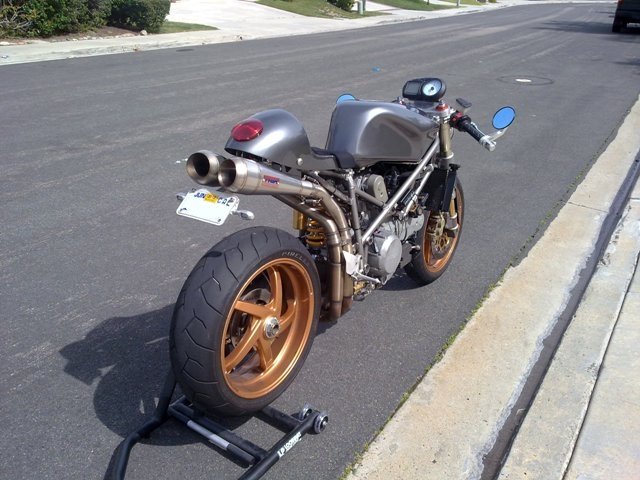 Silencer, Stainless Moto Maggot, 50.8 mm., Assy. - Image 5