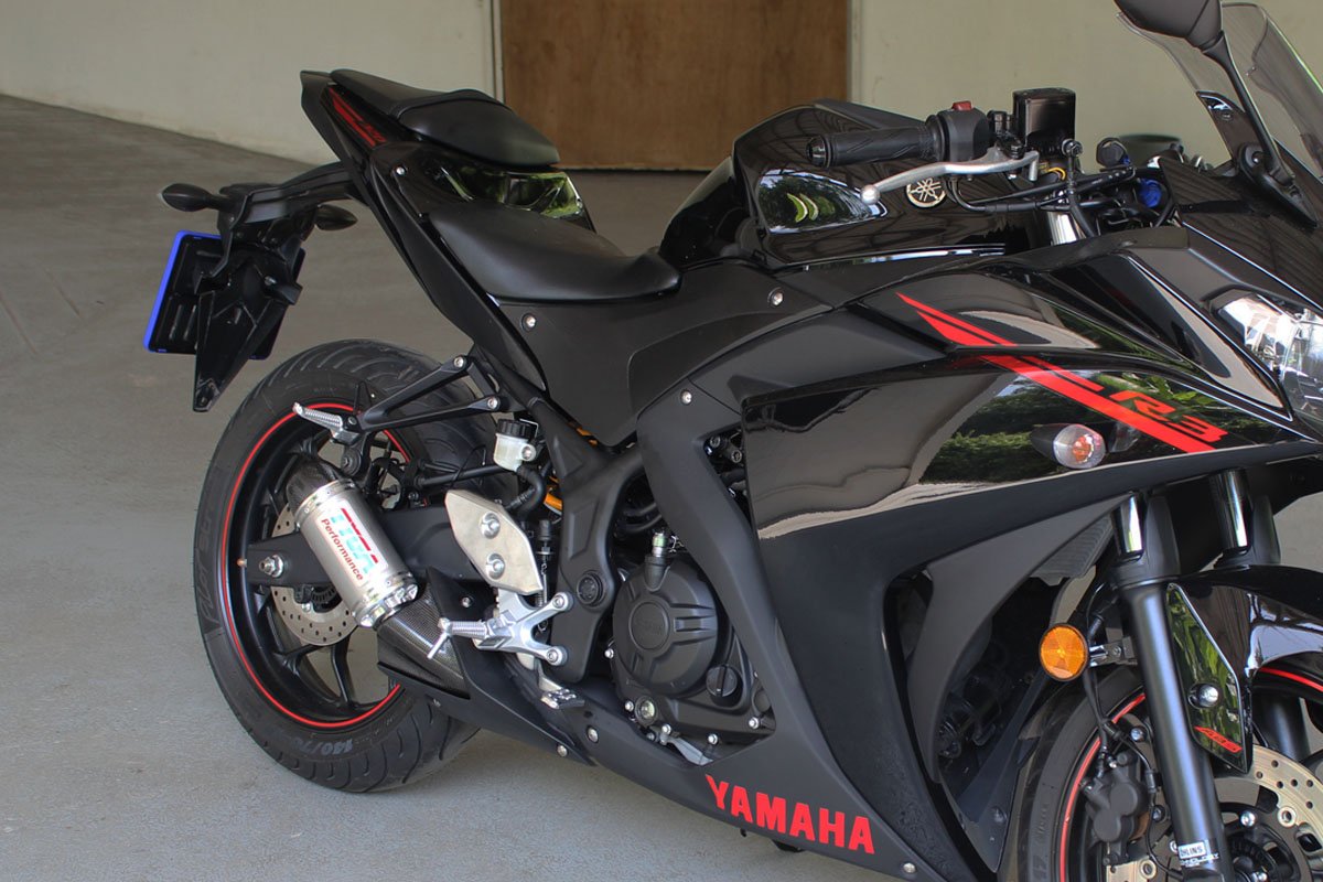 Exhaust Guard, TYGA Slip On, Yamaha R25/R3 - Image 4