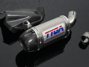 Set, Pipe, Slip On, Stainless, Oval/Carbon End Cap, Yamaha R25/R3