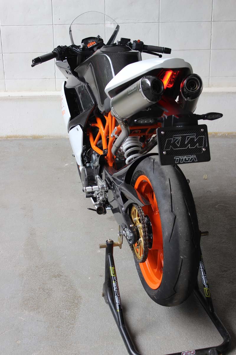 Seat Cowling Set, Street, (GRP), Cup Style, KTM RC390 - Image 5