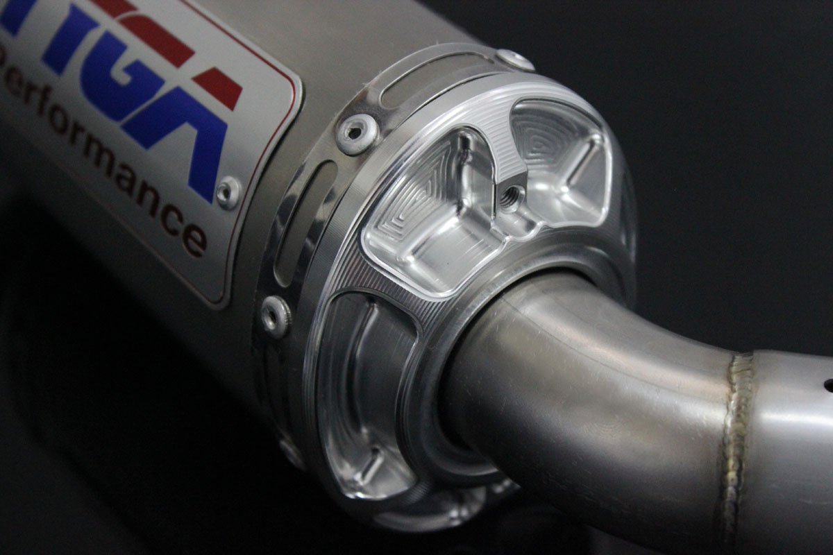 Replacement Silencer, Stainless, Oval/Carbon End Cap, Yamaha R25/R3 - Image 4