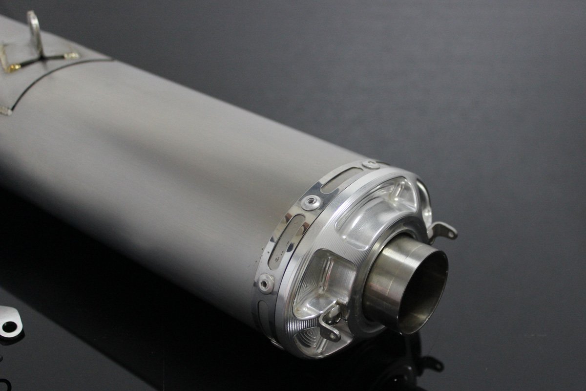 Silencer, Stainless, Oval/Carbon End Cap, Underbelly Long, MSX125 Grom - Image 4