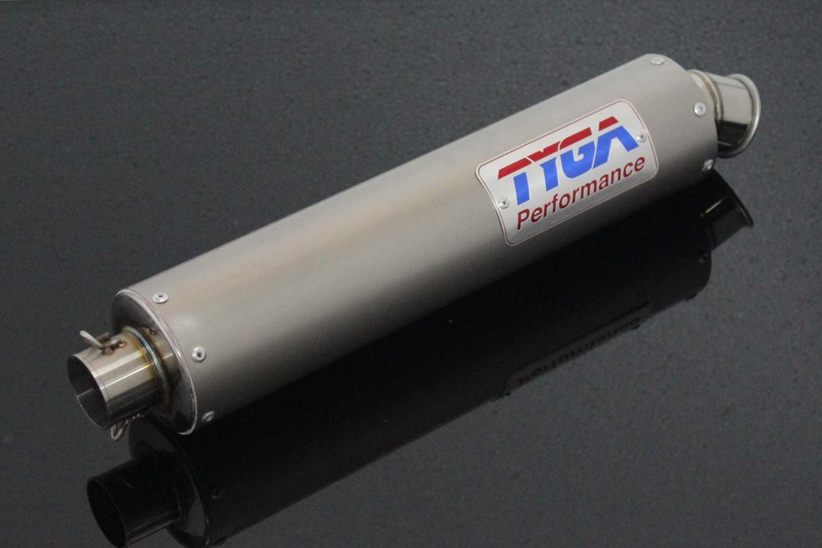 Silencer, Stainless, Round, Twin Stack, No Fittings - Image 2