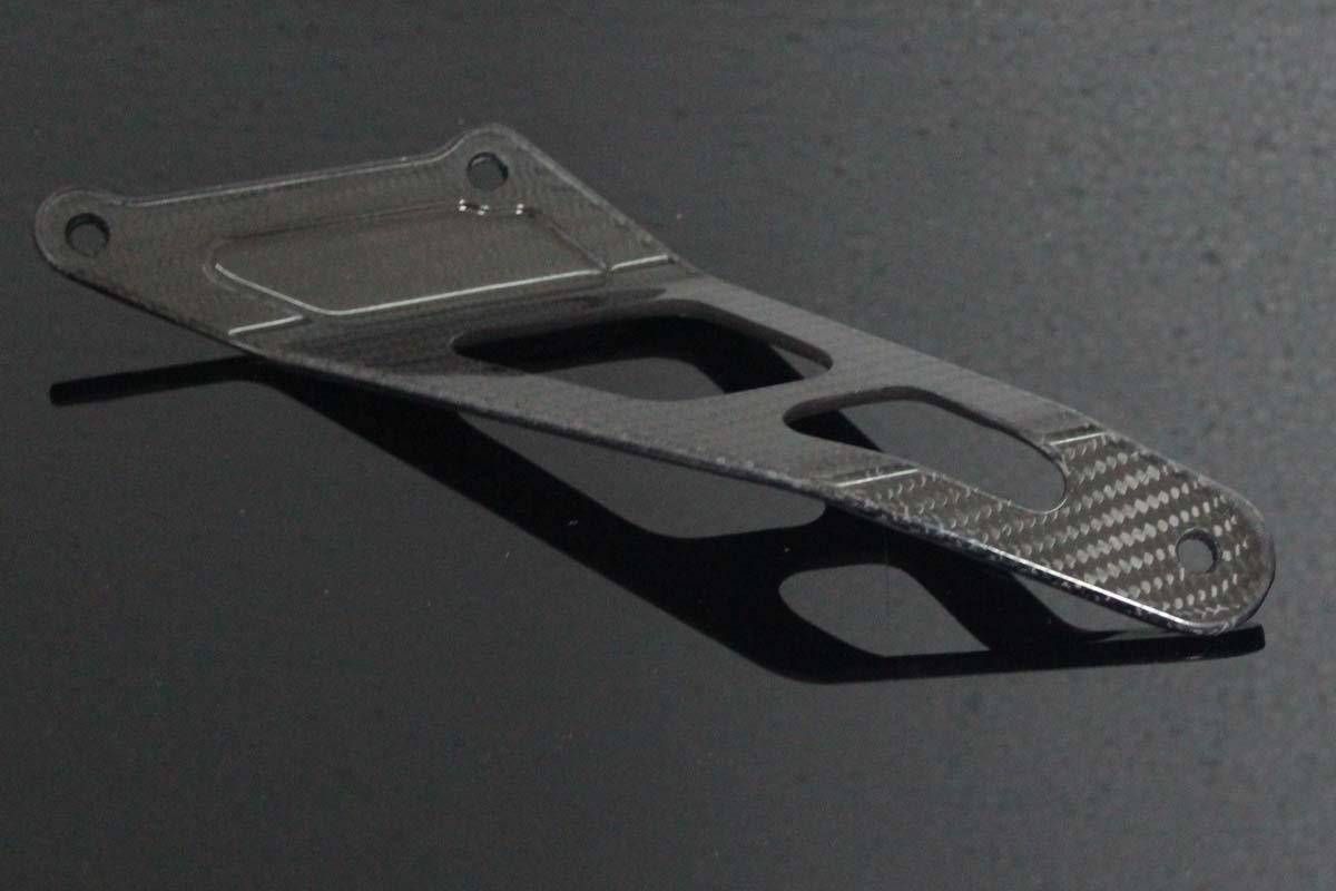 Exhaust Stay (Carbon), NC30/35
