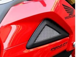 Tank Grilles, Pair, Plastic, MSX125