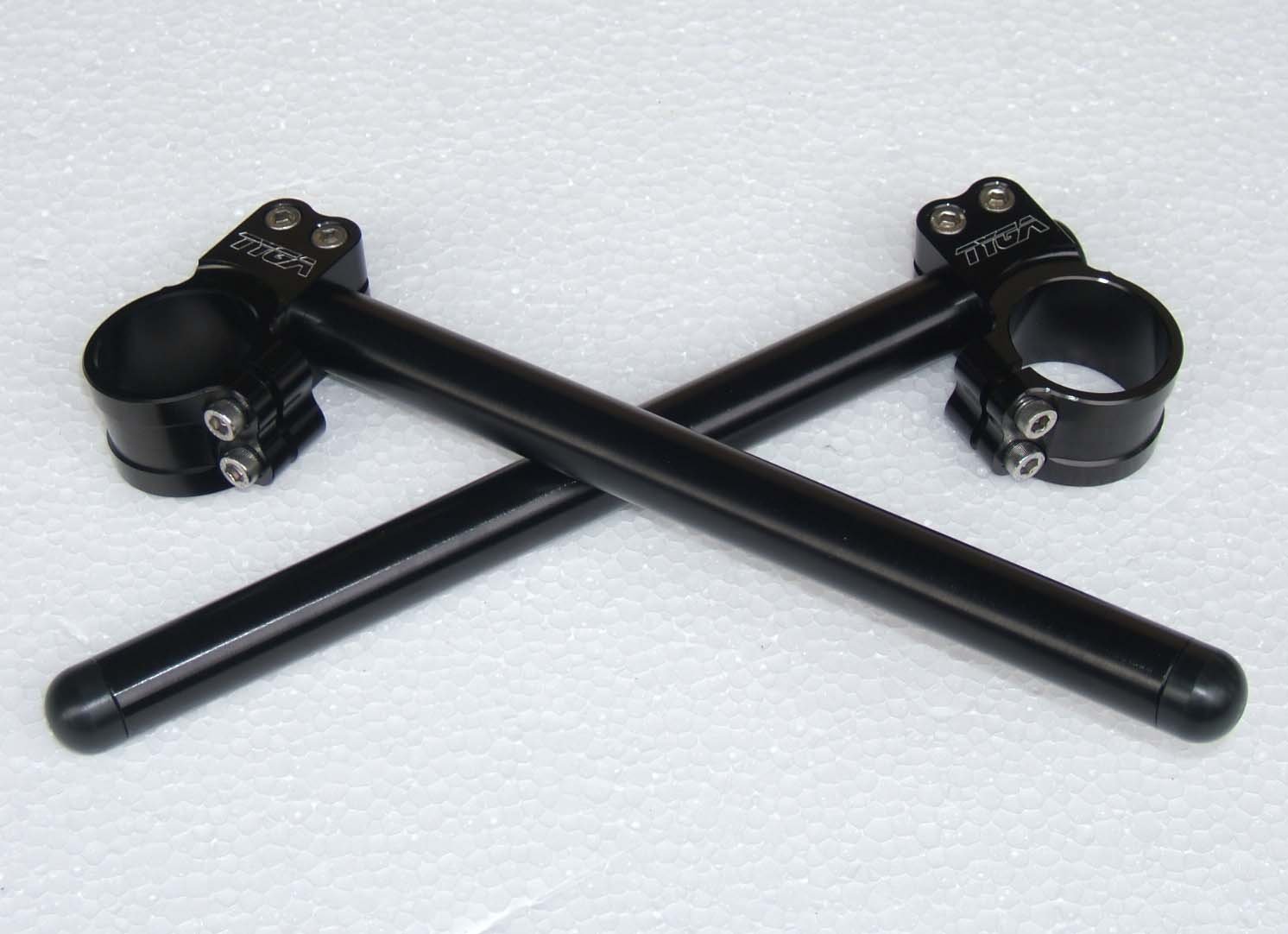Handlebar Set, Racing, Black, 41 mm. - Image 2