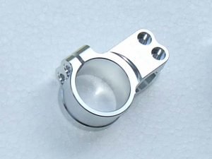 Handlebar Clamp, Left, Silver, CBR500R