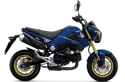 Complete Bodywork Set, MSX125, Type 4 Blue Metallic Scheme - Image 3