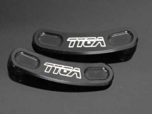 Tyga Step Kit Replacement Slot Covers, Pair, Black