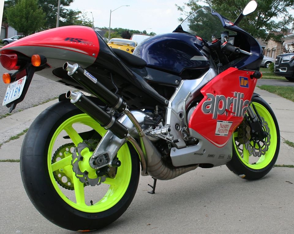 Set, Exhaust Chamber, GP Type, Stainless Steel, Aprilia RS-250 - Image 5