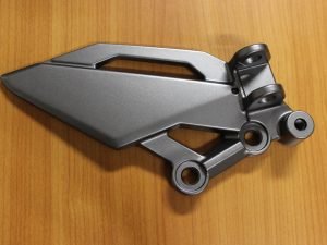 Bracket, Left Footrest, Ninja 250R/300R