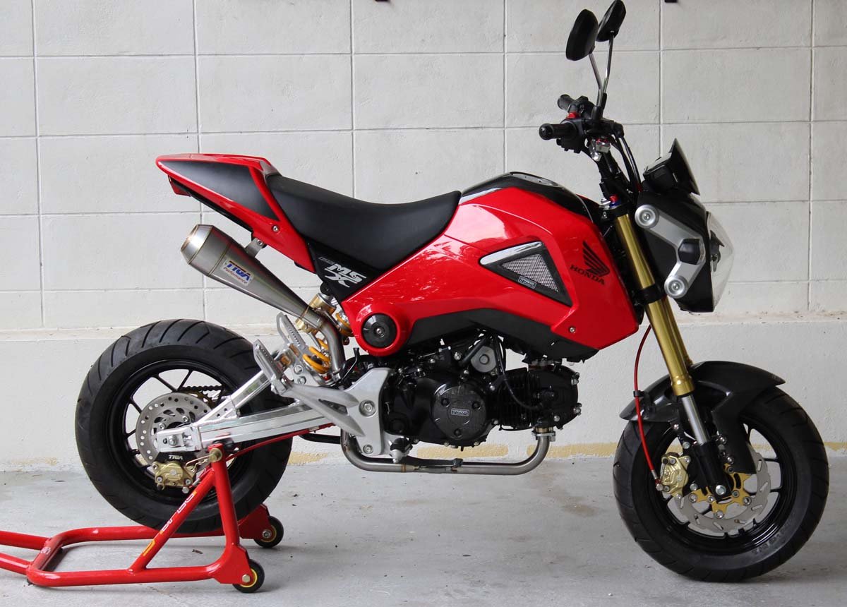 Set, Pipe, Full Race System, MSX125 Grom, Moto Maggot - Image 2