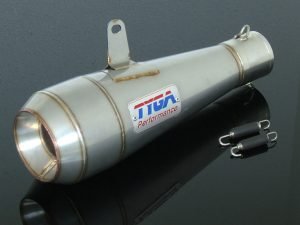 Silencer, Stainless Moto Maggot, 50.8 mm., CBR250R, Assy.