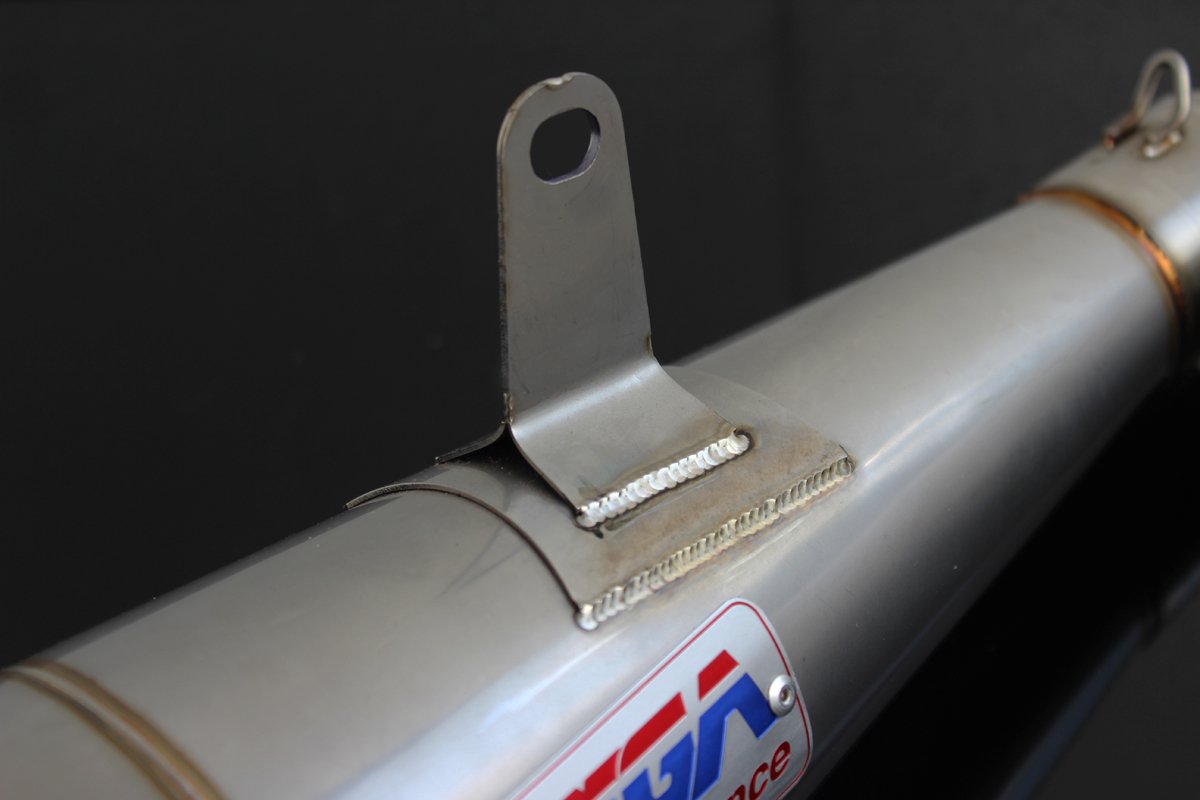 Silencer, Stainless Moto Maggot, 44.5 mm., Ninja 300R, No fittings - Image 4