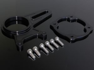 Bracket, Rear Brake, 84 mm Brembo Conversion, Black, MC28/NC35