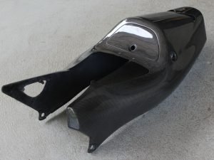 Seat Cowling (Carbon), NSR250 MC28, Stock Shape, Street, Assy.