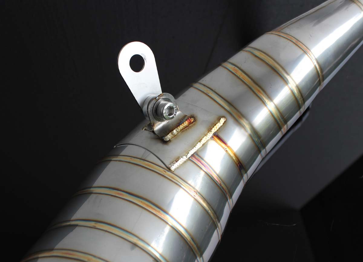 Set, Exhaust Chamber, Side By Side Type, Stainless Steel, RGV250 VJ21 - Image 3