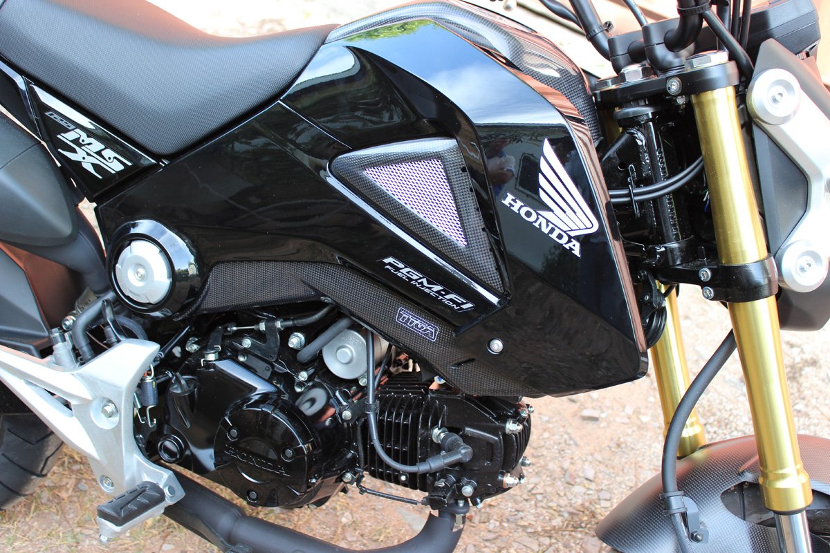 Tank Grilles, Pair (Carbon), MSX125 - Image 2