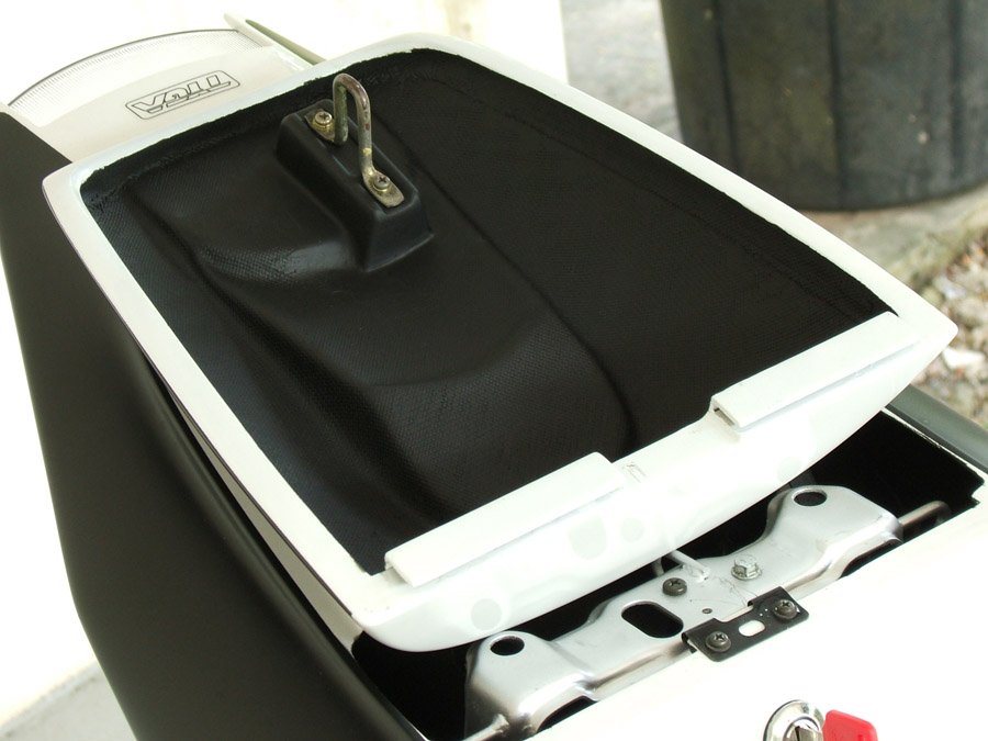 Passenger Seat Cover (GRP), NC30, TYGA Shape, Assy. - Image 5
