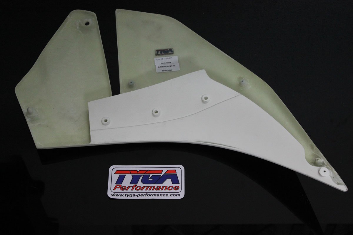 Side Cowling A, Left, Race (GRP), KTM RC125/200/390 - Image 3