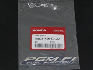 Decal, PGM-F1, MSX125, Type 4, Blue Metallic Scheme