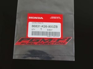 Decal, PGM-F1, MSX125, Type 3, Pearl Valentine Red Scheme