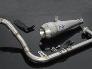 Set, Pipe, Full Race System, High Level, MSX125SF Grom, Moto Maggot