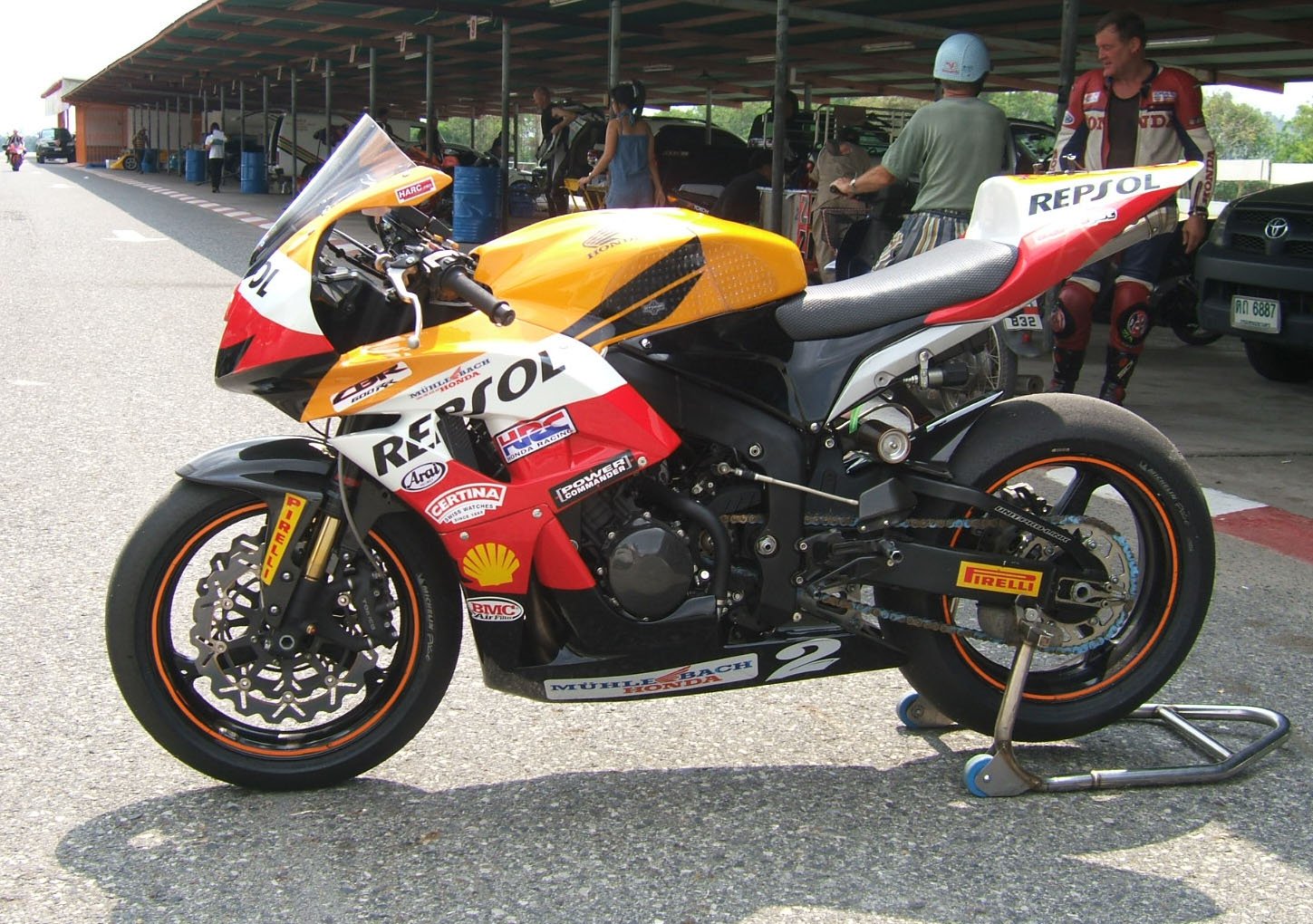 Tank Cover (Race, GRP), 2007-12 CBR600RRR - Image 3