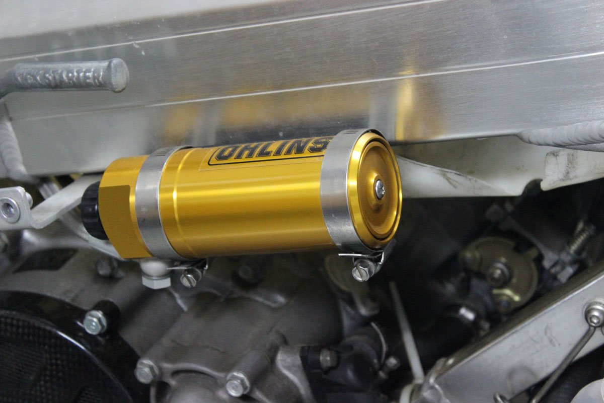 Bracket, Rear Shock, Ohlins Conversion, MC21/MC28 - Image 4