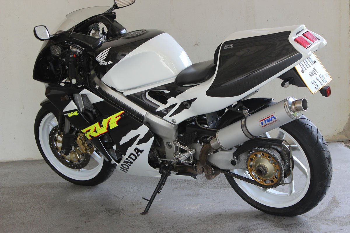 Set, Pipe, Full Race System, NC30/35, Round Aluminium Silencer - Image 4